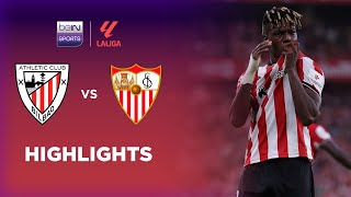 Highlights Athletic Club Vs Sevilla (3-2) di LaLiga 25/26 Match, Comeback Manis Nico Williams Cs