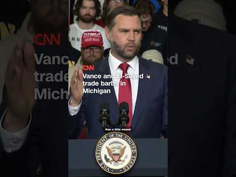 Vance and El-Sayed trade barbs in Michigan