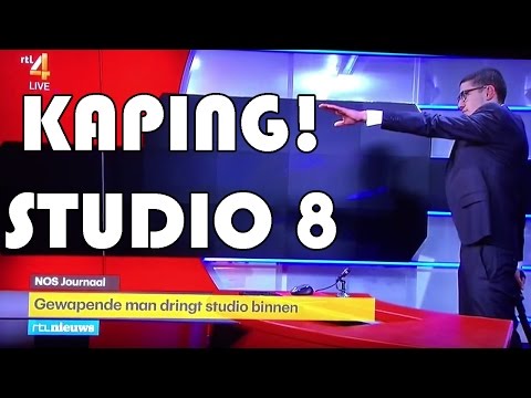 GEWAPENDE MAN DRINGT MEDIAPARK HILVERSUM STUDIO 8 NOS BINNEN OP 29-01-2015 VOOR HACKERSCOLLECTIEF