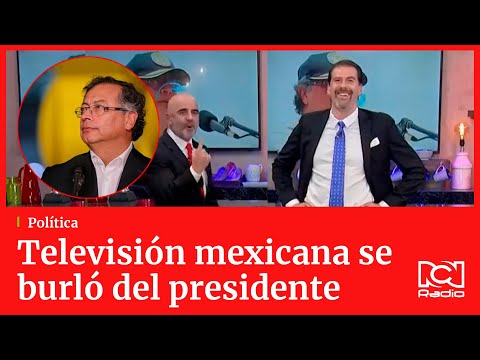 Presidente Petro: televisión mexicana se burló de su propuesta