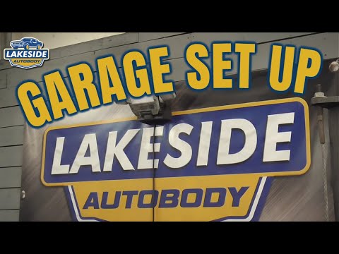 How to Set Up a Garage to Paint a Car