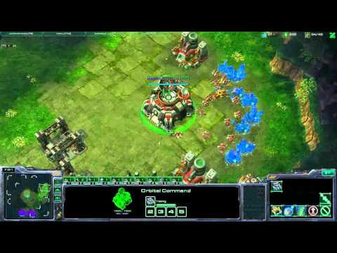Starcraft 2 FPVOD TvZ Shattered Temple [2]