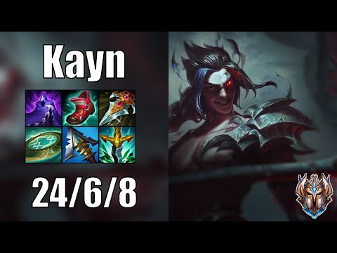 Kayn vs Hecarim JUNGLE - Patch 13.7 euw1 CHALLENGER