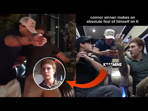 Connor Sinann Makes A Fool Of Himself On K