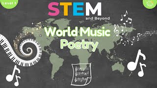 Poetry for Kids | World music | STEM Home Learning
