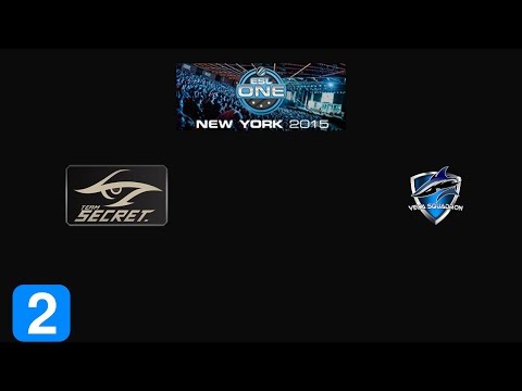 Highlights Team Secret vs Vega Squadron Game 2- ESL One at New York Super Week