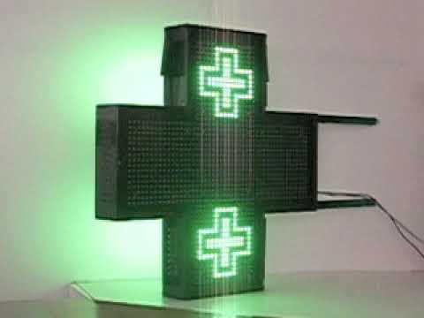 Guarda il video Croce LED Farmacia LUX 90 Full