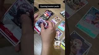 Openning boosters#onepiece #collectibles #tradingcards #onepiecetcg