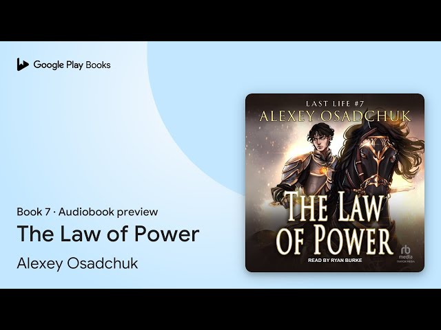 Vídeo relacionado con The Law of Power (Last Life Book #7): A Progression Fantasy Series (English Edition)