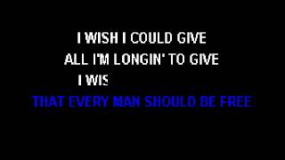 Nina Simone   I Wish I Knew How It Would Feel To Be Free Karaoke