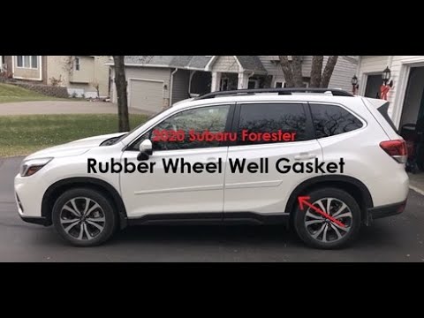 Subaru Forester Rear Door Rubber Gasket Repair Fix #subaru #howto #youtube #shorts #mechanic #video