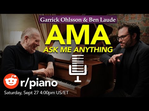 AMA with Garrick Ohlsson & Ben Laude (Chopin Jury Chair & Livestream Host)