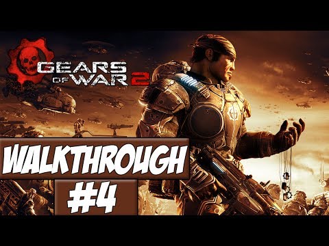 Gears Of War 2 - Walkthrough Ep.4 w/Angel - Assault On The Village!