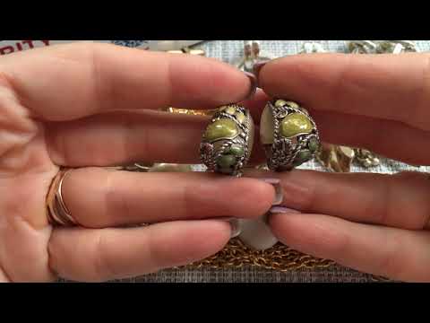 Распаковка винтажной бижутерии с Ebay: продолжение