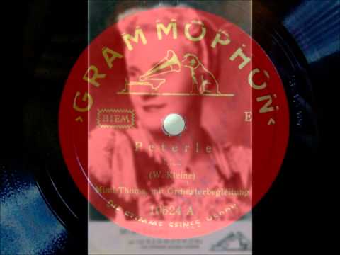Mimi Thoma - Peterle - Lied - 1939