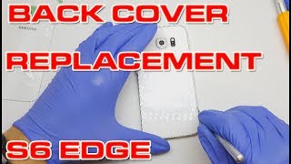 How to Remove the Samsung Galaxy S6 Back Glass Cover | 4K