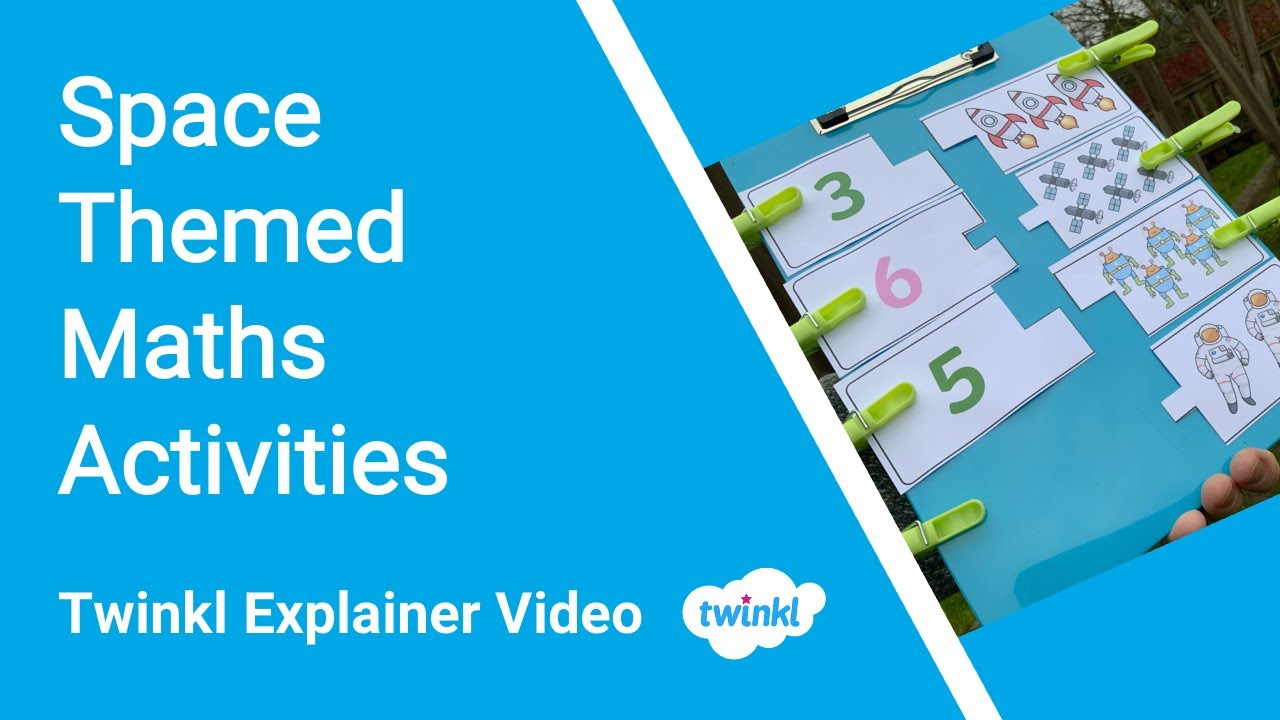 Space Themed Maths Activities
