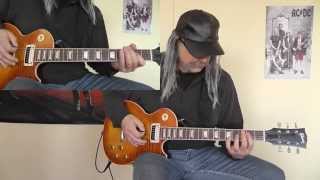 Krokus - Hallelujah Rock'n'Roll - with Solo - cover by RhythmGuitarX