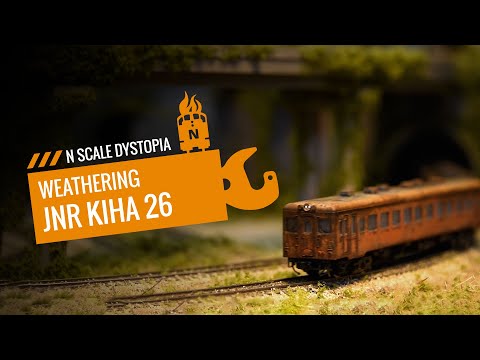 Rolling Stock: Weathering a Tomix JNR Kiha 26 for the Apocalypse