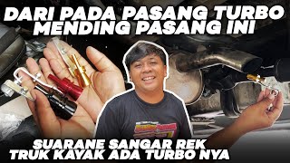 Download lagu PASANG VARIASI INI DI KNALPOT TRUK BIAR ADA SUARA TURBO NYA‼️ mp3
