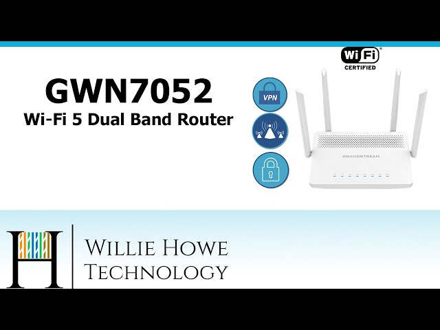Network Router - Grandstream GWN7052(F) Wifi 5 Router Trader ...