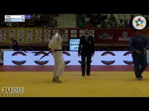 Judo Grand Slam Baku 2013: Alain SCHMITT (FRA) - Alan KHUBETSOV (RUS) Semi Final [-81kg]