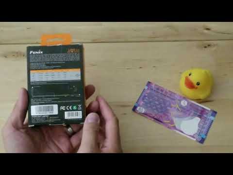 Fenix LD02 v2 - Warm AAA Flashlight with 365nm UV Money Detector