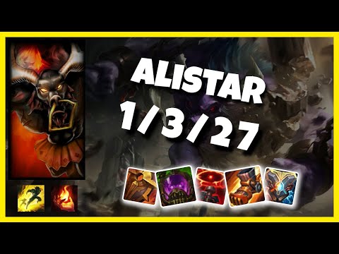 Alistar Support 11.5 Challenger Gameplay Replay - S11 (1/3/27) - EU