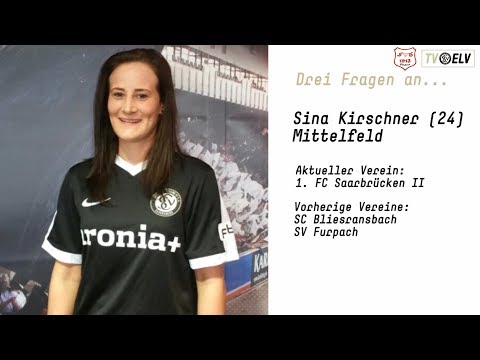 TV Elv // Frauenfußball - Neuzugang Sina Kirschner