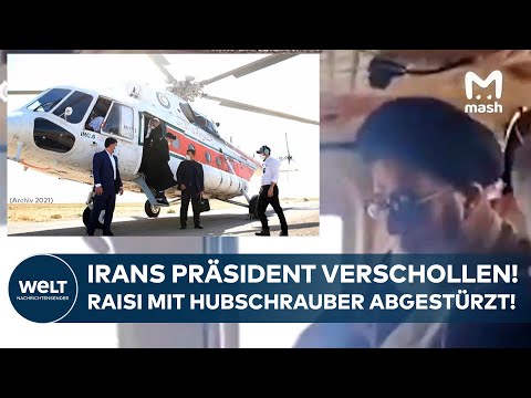 UPDATE: Hubschrauber von Irans Präsidenten abgestürzt! Noch immer kein Lebenszeichen von Raisi!
