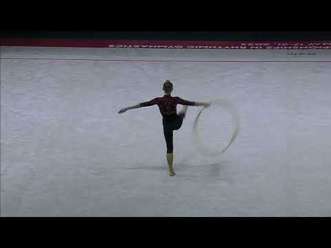 Viktoriia Onopriienko UKR Hoop AA EUROPEAN CHAMPIONSHIPS 2023