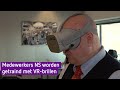 Medewerkers NS worden getraind met VR-bril