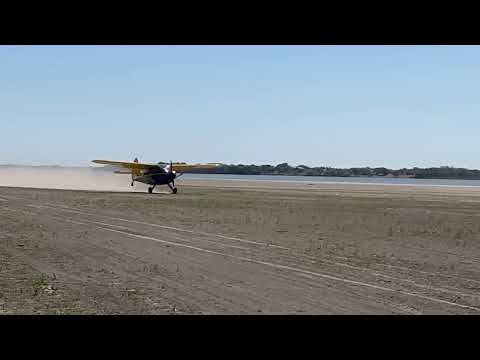 Stinson 108 Short Field T/O Lake Bed