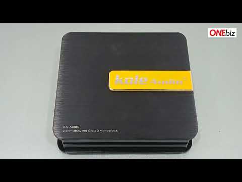 kole Audio 2 Ohm 4 Ohm Stable Class D Monoblock Amplifier KA-M380 - Unbox