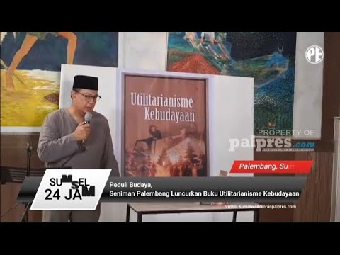 Seniman Palembang Luncurkan Buku Utilitarianisme Kebudayaan