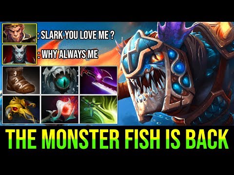 WHEN THIS FISH GETS FAT YOU CAN'T DEFEAT HIM [Slark] Real Monster Power 27Kills By Faith | DotA 2