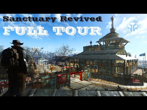 Full Tour of my Revived Sanctuary Settlement Build in Fallout 4