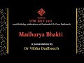 MADHURASHTAKAM Adharam Madhuram Dr Vibha Dadheech Ashitih Utsav 2021 ASHITIHUTSAV
