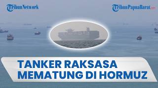 Penampakan Udara Selat Hormuz Lumpuh, Puluhan Tanker Raksasa Dikepung Speedboat Militer Iran