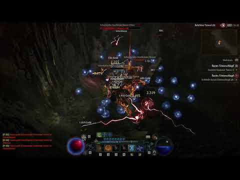 Diablo 4. Chain Lightning Sorcerer.
