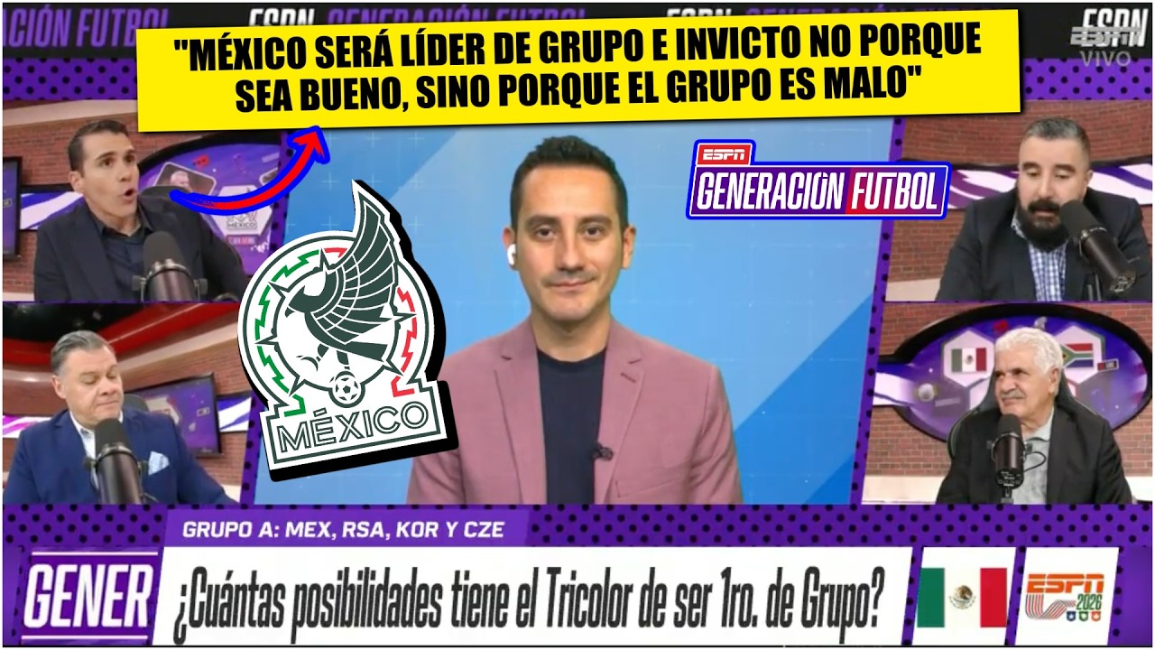 MÉXICO YA TIENE RIVAL, CHEQUIA clasificó al MUNDIAL. El Grupo está PAPITA PARA TODOS | Generación F