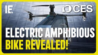 Flying Electric Motorcycle Debuts at CES 2025