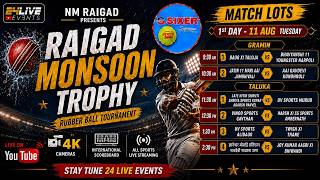 Download lagu NM RAIGAD PRESENTS || RAIGAD MONSOON TROPHY RUBBER BALL TOURNAMENT 2026 mp3