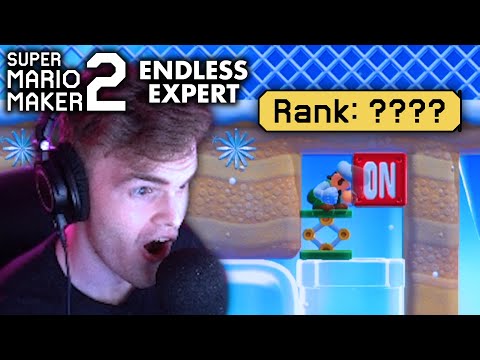 WE GOT STUCK?! - Endless Expert #04 (Super Mario Maker 2)