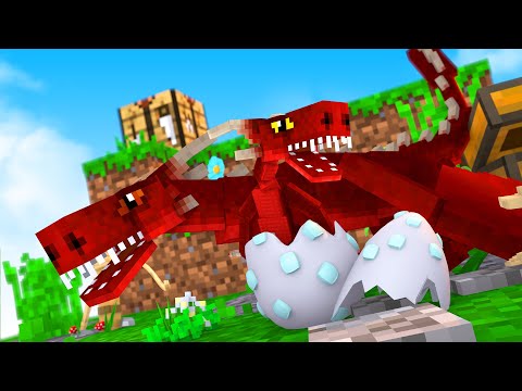 Minecraft: NASCEU BEBÊ DRAGÃO DE FOGO ! - COMO TREINAR SEU DRAGÃO