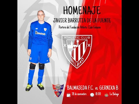 HOMENAJE JAVIER BARRUTIA BALMASEDA F C