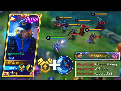 WHEN TOP 1 GLOBAL CLINT TRY THIS DANGEROUS NEW CRIT BUILD!🔥 | CLINT NEW BEST EMBLEM FOR CRIT HACK🔥