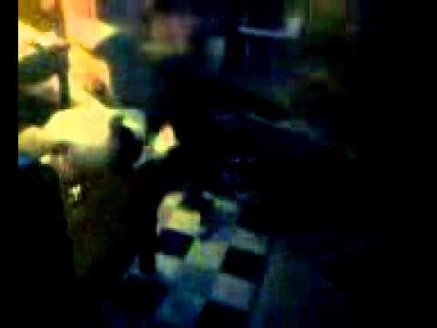 Malcolm running from an orb!