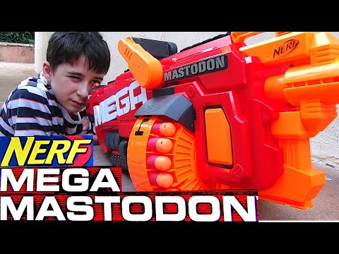 Nerf Mega Mastodon with Robert-Andre!