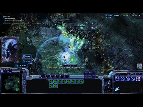 StarCraft 2 Wings of Liberty Reversed Campaign Mission 12 - A Sinister Turn